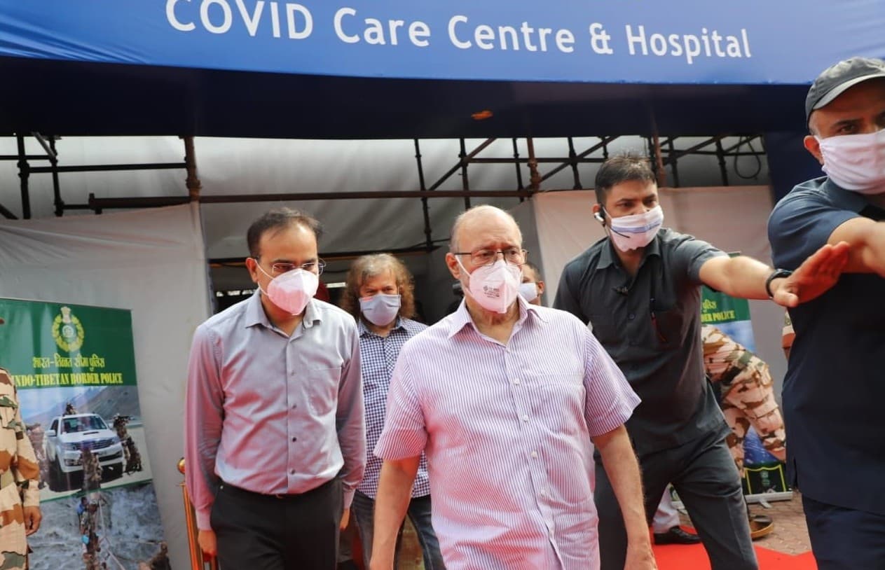 दिल्ली में दुनिया का सबसे बड़ा COVID केंद्र, LG अनिल बैजल ने किया उद्घाटन