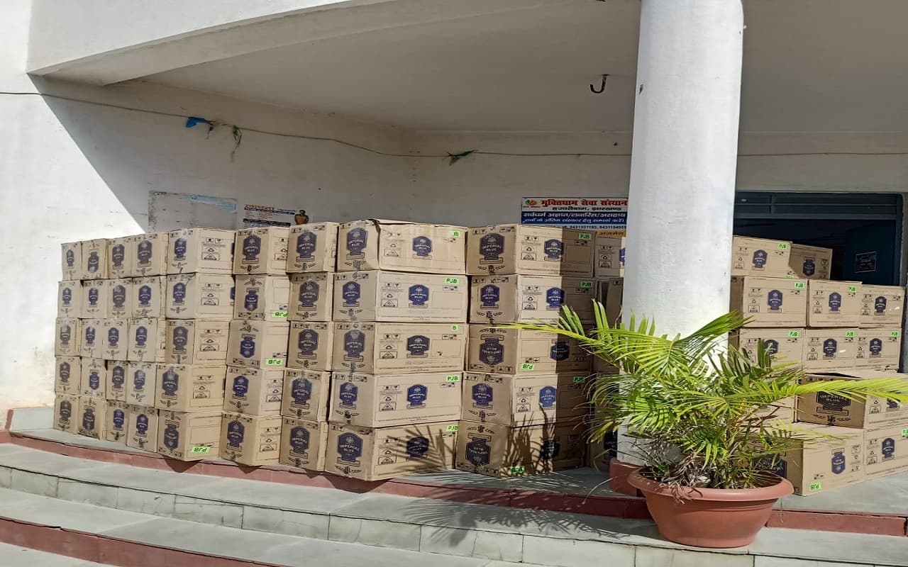 झारखंड: शराब तस्करों के खिलाफ बड़ी कामयाबी, 60 लाख की विदेशी शराब जब्त, ट्रक मालिक व ड्राइवर को भेजा जेल