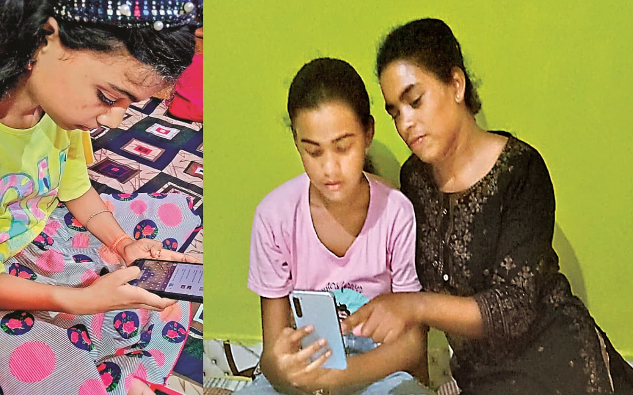 मूक-बधिर बच्चे भी सामान्य दुनिया से लगा रहे रेस, मोबाइल पर कर रहे अपनी दिल की बात