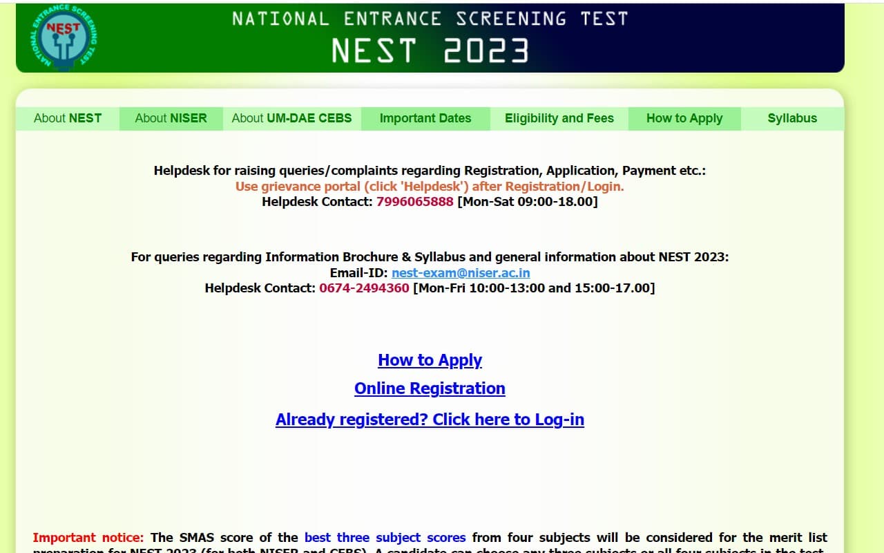 Nest 2023 से हासिल करें इंटीग्रेटेड एमएससी में दाखिला, मिलेगी स्कॉलरशिप