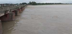 कोसी, भूतही बलान, गेहुमा व धौंस नदी का बढ़ा जलस्तर, खतरे के निशान से ऊपर बह रही कमला