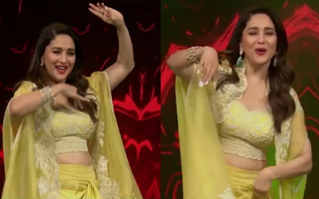 Indian Idol 13: माधुरी दीक्षित ने ‘चोली के पीछे क्या है’ गाने पर किया गदर डांस, अदाओं पर दिल हार बैठे फैंस