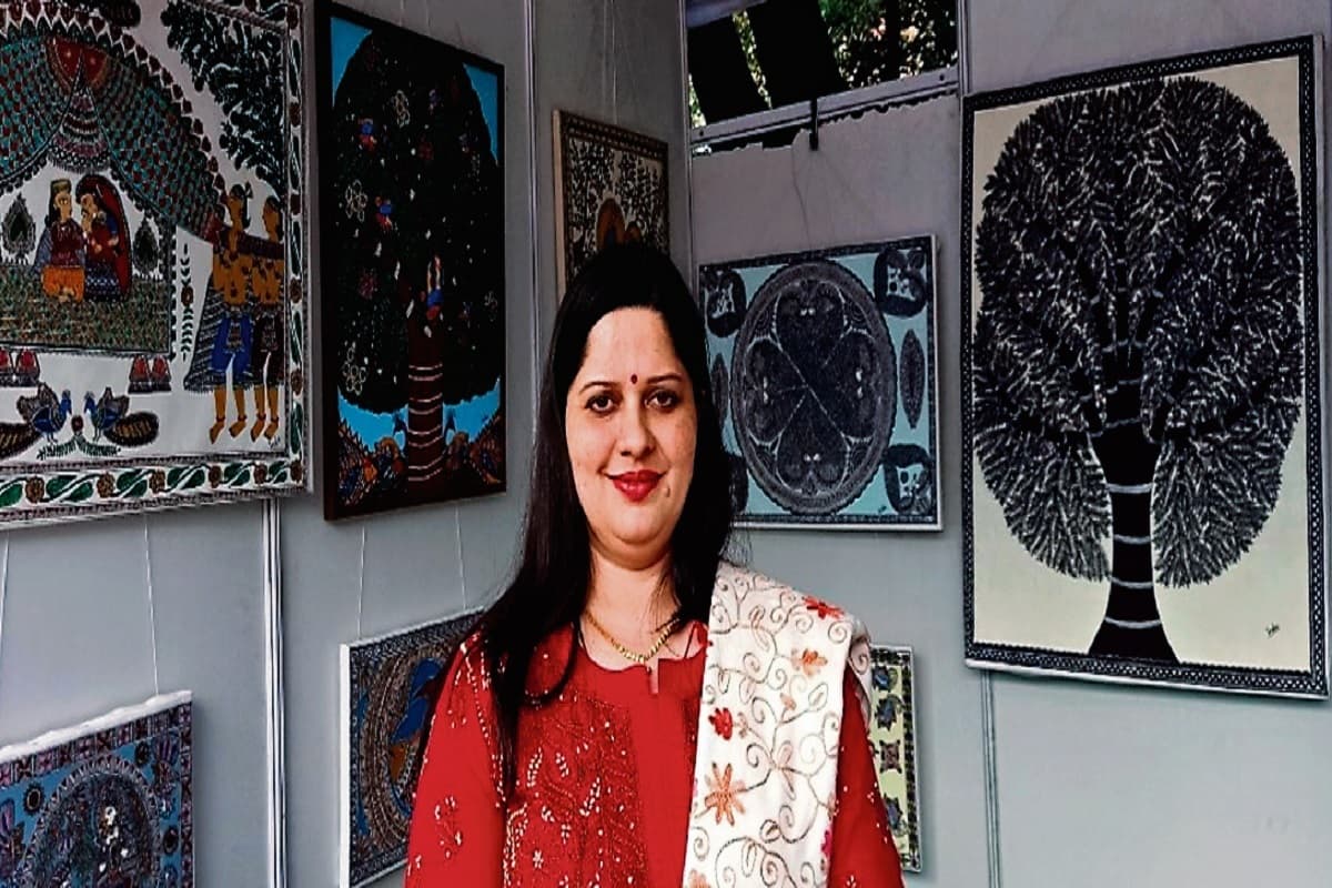 झारखंड की खूबसूरती बढ़ा रही है इंदू मिश्रा की मधुबनी पेंटिंग, ऐसे शुरू की थी अपने सफर की शुरूआत