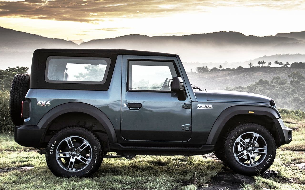 Mahindra Thar Dhanteras Offer: मात्र 1 लाख₹ देकर घर ले जाएं महिंद्रा थार, जानें क्या है स्कीम? Mahindra Thar Dhanteras Offer: मात्र 1 लाख₹ देकर घर ले जाएं महिंद्रा थार, जानें क्या है स्कीम?