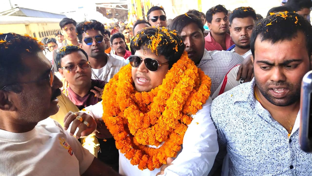 Bengal Chunav 2021: मालदा के बाहुबली नेता यासीन शेख भाजपा में शामिल, दिल्ली से लौटने पर हुआ भव्य स्वागत