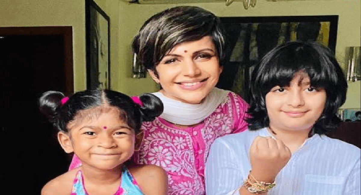 मंदिरा बेदी ने पति के जाने के बाद बच्चों को बताया अपनी दुनिया, 'शांति' ने कही यह दिल छू लेनेवाली बात