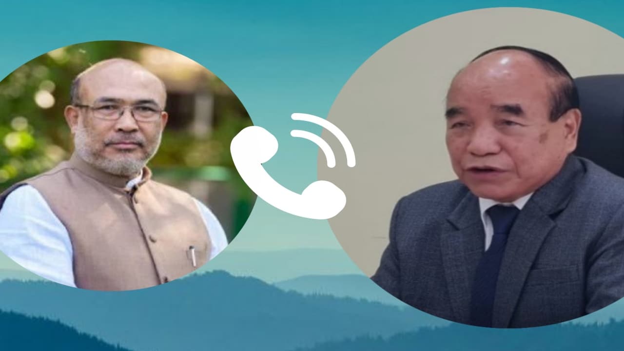 मणिपुर के सीएम ने की मिजोरम के मुख्यमंत्री से बात, जारी हिंसा पर CM जोरमथांगा ने दिया मदद का भरोसा