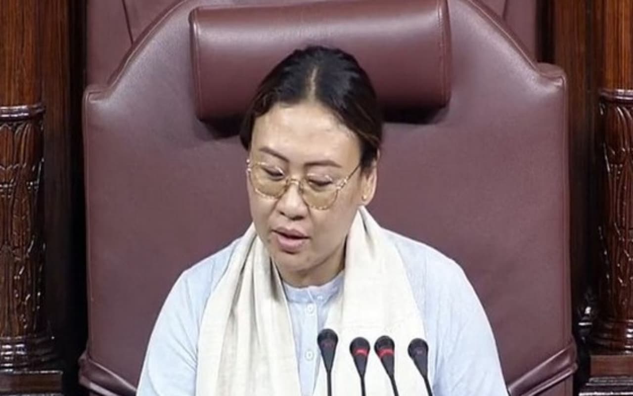 एस. फांगनोन कोन्याक राज्यसभा की अध्यक्षता करने वाली नागालैंड की पहली महिला सदस्य बनीं