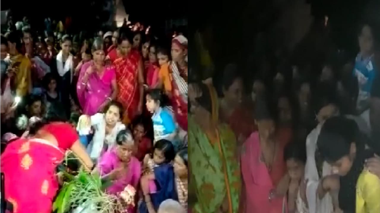 औरंगाबाद में अच्छी बारिश के लिए अनोखी परंपरा, सभी रस्मों के साथ धूमधाम से हुई मेंढक की शादी औरंगाबाद में अच्छी बारिश के लिए अनोखी परंपरा, सभी रस्मों के साथ धूमधाम से हुई मेंढक की शादी