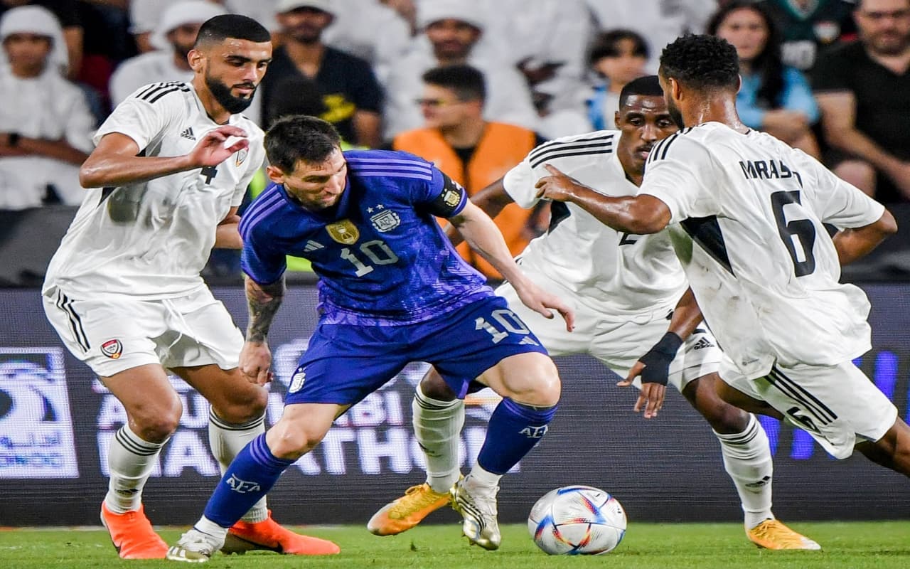 FIFA World Cup 2022: मेसी के गोल से अर्जेंटीना ने अभ्यास मैच में यूएई को 5-0 से हराया, रोनाल्डो रहे बाहर