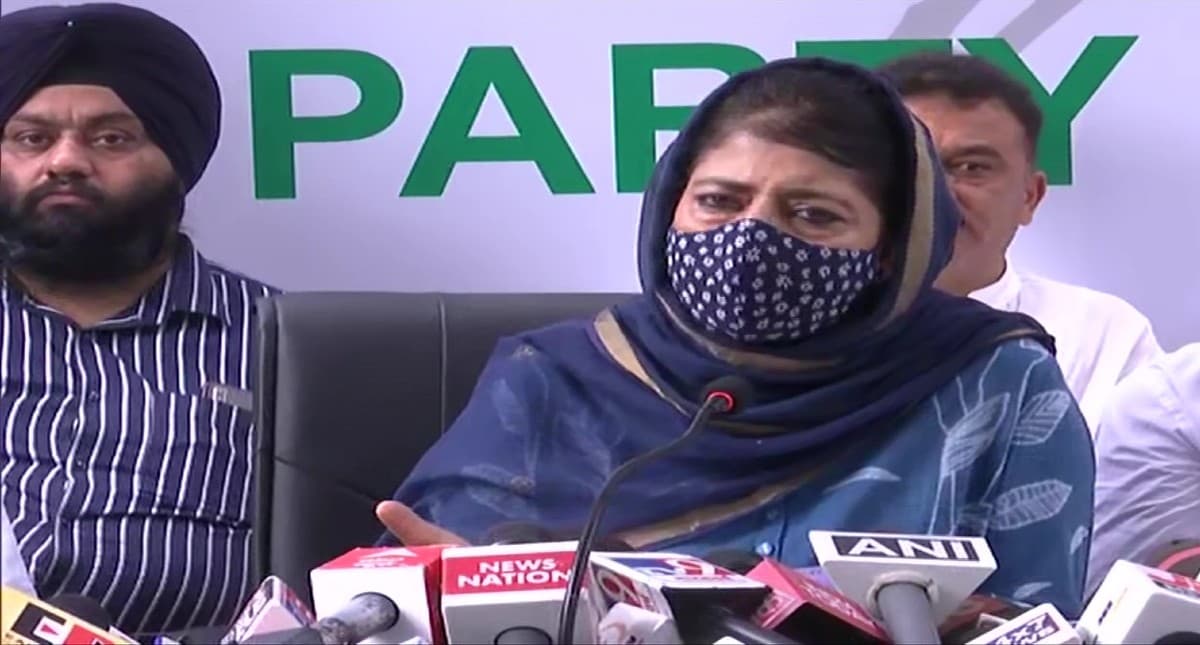 अब सरदार खालिस्तानी हो गये हैं, हमलोग पाकिस्तानी, सिर्फ भाजपा वाले हिंदुस्तानी हैं, महबूबा मुफ्ती का आरोप