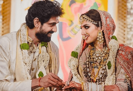 राणा दग्गुबाती ने मिहिका बजाज से की शादी, तसवीरों में देखिए कैसे लग रहे थे दूल्हा-दुल्हन