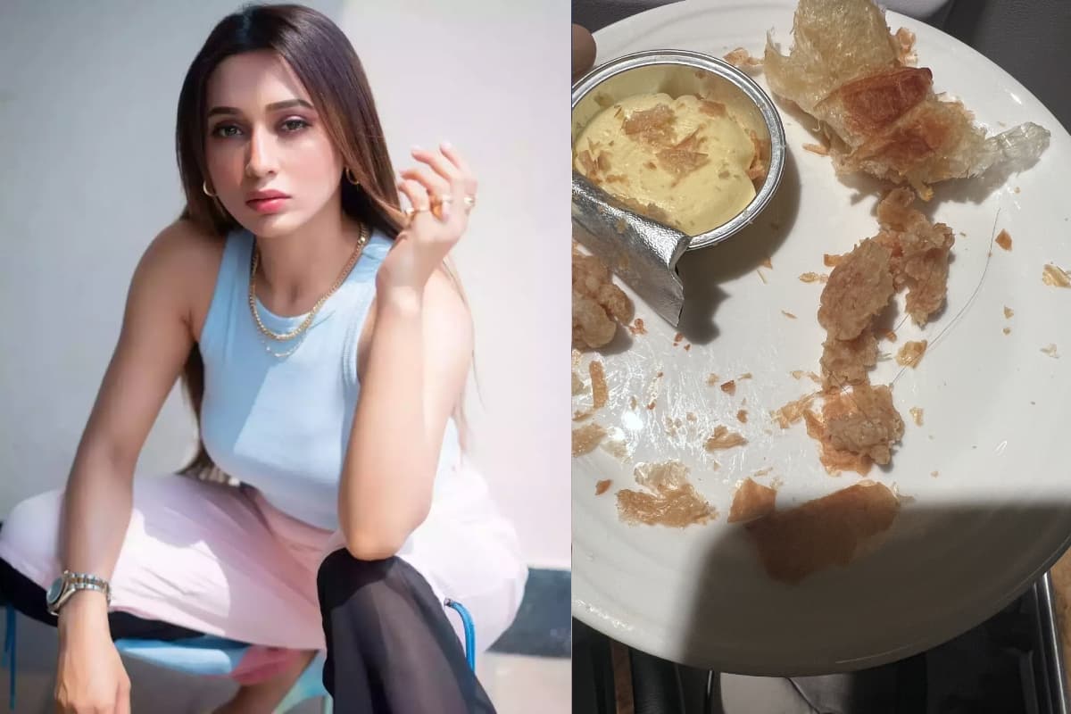 फ्लाइट के खाने में मिला बाल! एयरलाइन पर भड़की Mimi Chakraborty, शेयर की चौंकाने वाली तस्वीरें, आप भी देखें