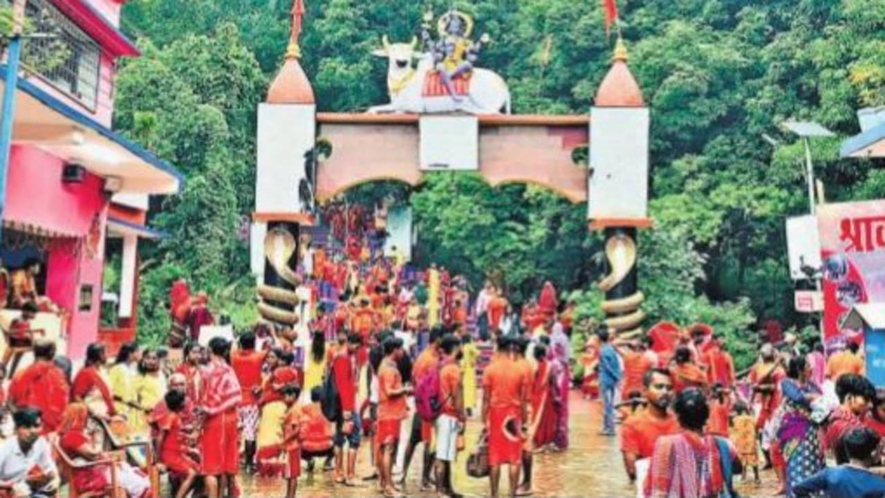 Sawan 2022, Shravani Mela 2022: बोल बम के जयकारे से गूंजा साहिबगंज का बाबा गजेश्वरनाथ धाम