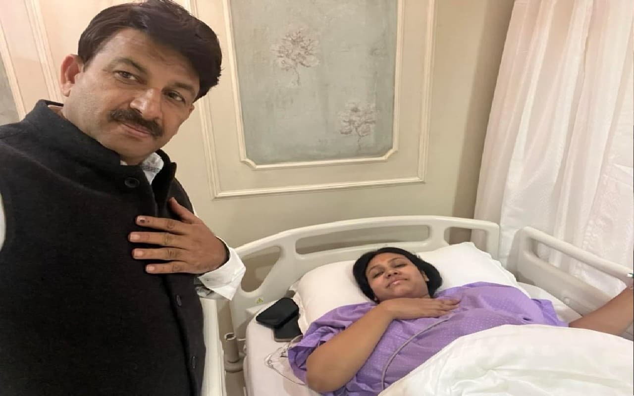 मनोज तिवारी के घर आई ‘नन्ही परी’, 51 साल की उम्र में तीसरी बार बने पिता, शेयर की फोटो