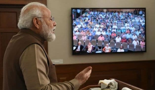 Coronavirus  को लेकर एक बार फिर आज रात आठ बजे देश को संबोधित करेंगे पीएम मोदी