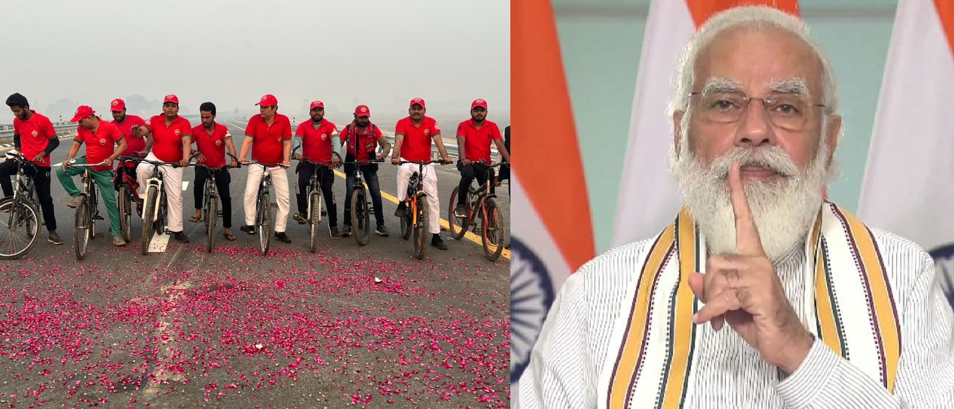 पूर्वांचल एक्सप्रेस-वे पर पीएम मोदी की लैंडिंग से पहले सपाइयों ने किया उद्घाटन, अखिलेश ने ट्वीट कर कही ये बात पूर्वांचल एक्सप्रेस-वे पर पीएम मोदी की लैंडिंग से पहले सपाइयों ने किया उद्घाटन, अखिलेश ने ट्वीट कर कही ये बात