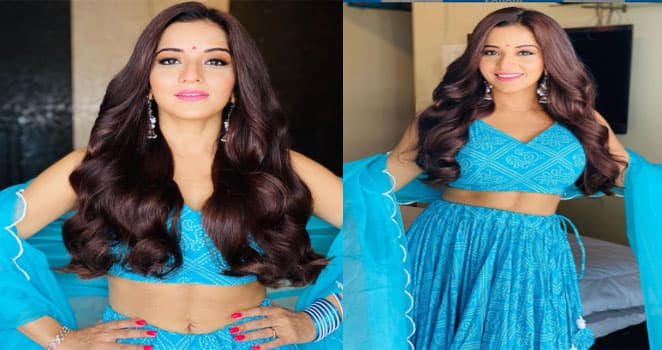 भोजपुरी एक्ट्रेस मोनालिसा ने शेयर की हॉट फोटो, तो फैंस बोले- नीली परी से....