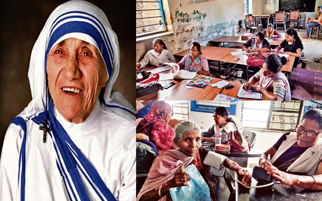 मदर टेरेसा की जयंती आज, रांची के सामाजिक संगठन इनसे प्रेरणा लेकर असहाय लोगों और मरीजों की कर रहे हैं मदद