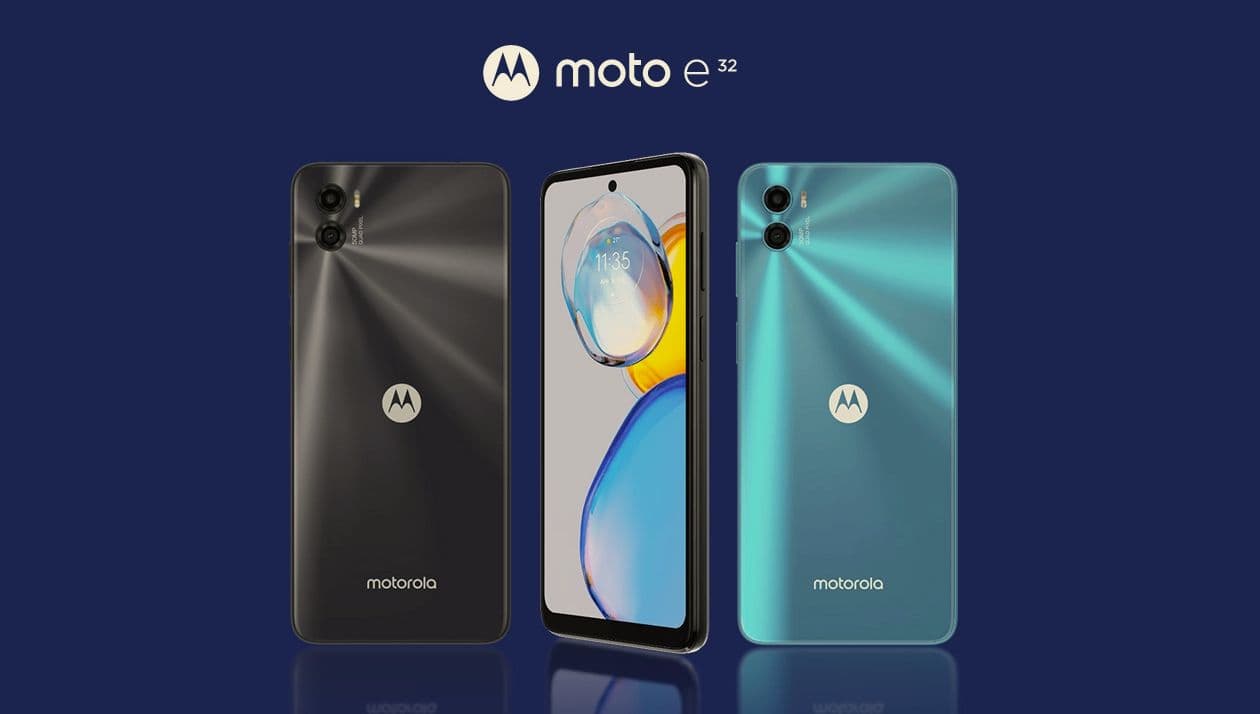 Moto E32 भारत में लॉन्च, 50MP कैमरा और IP52 रेटिंग जैसे फीचर्स से है लोडेड, यहां देखें पूरी डिटेल
