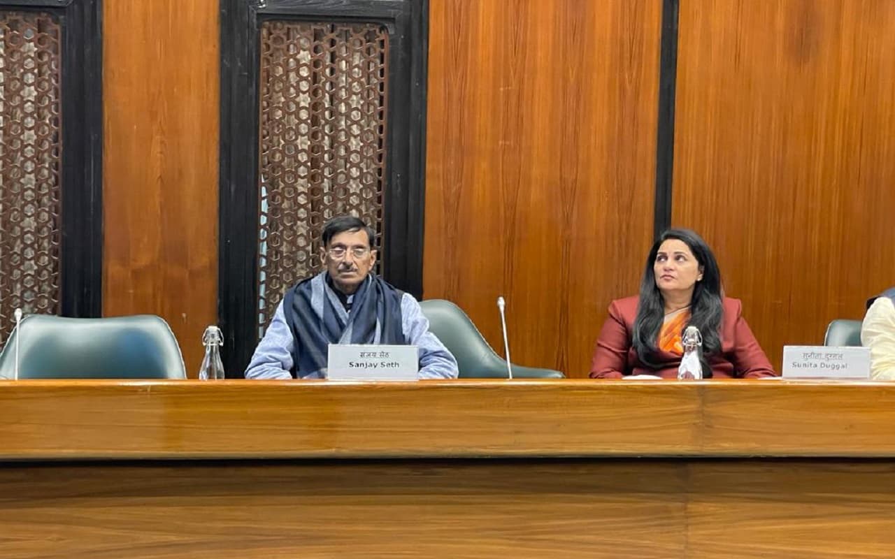 IT की संसदीय समिति की बैठक में बोले रांची के सांसद संजय सेठ, OTT पर हिंसक और अश्लील सामग्री पर लगे रोक