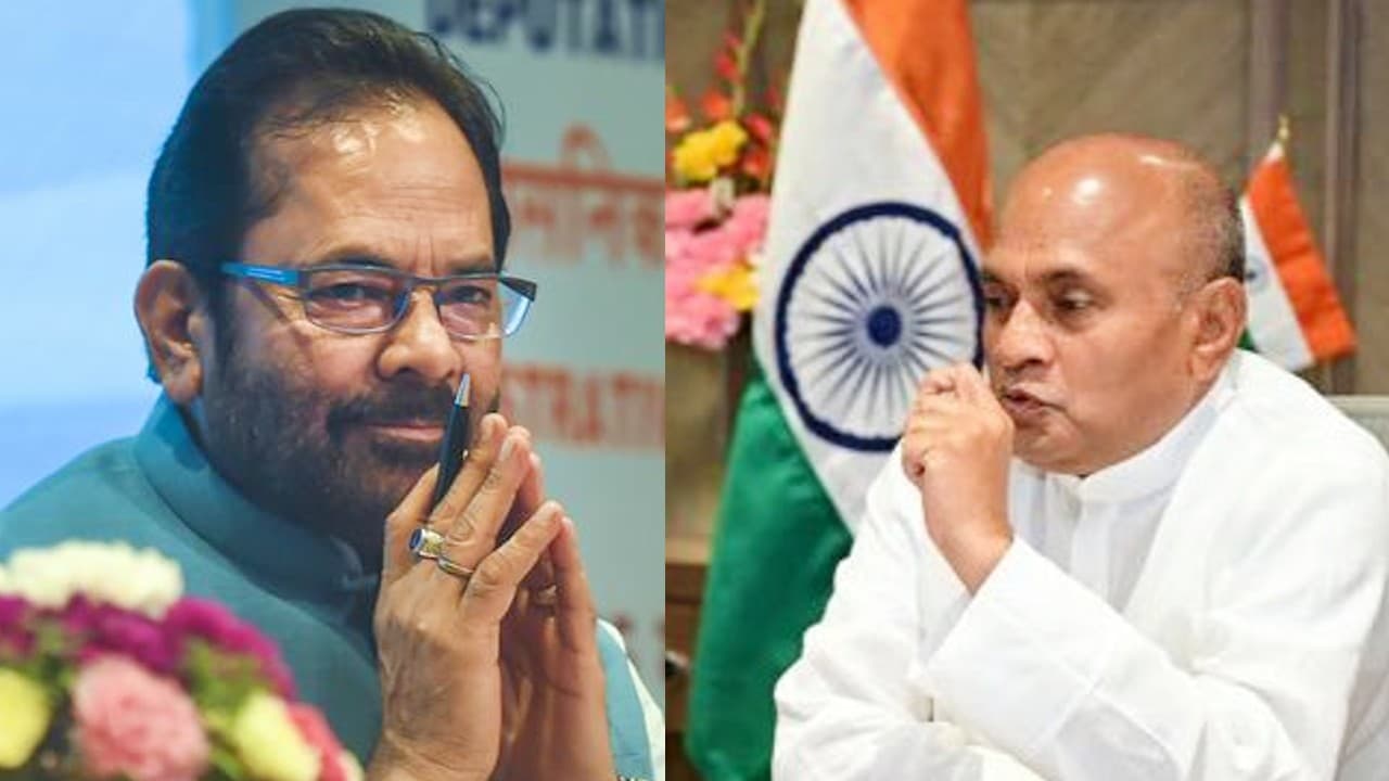 मुख्तार अब्बास नकवी और आरसीपी सिंह ने पीएम नरेंद्र मोदी की कैबिनेट से दिया इस्तीफा