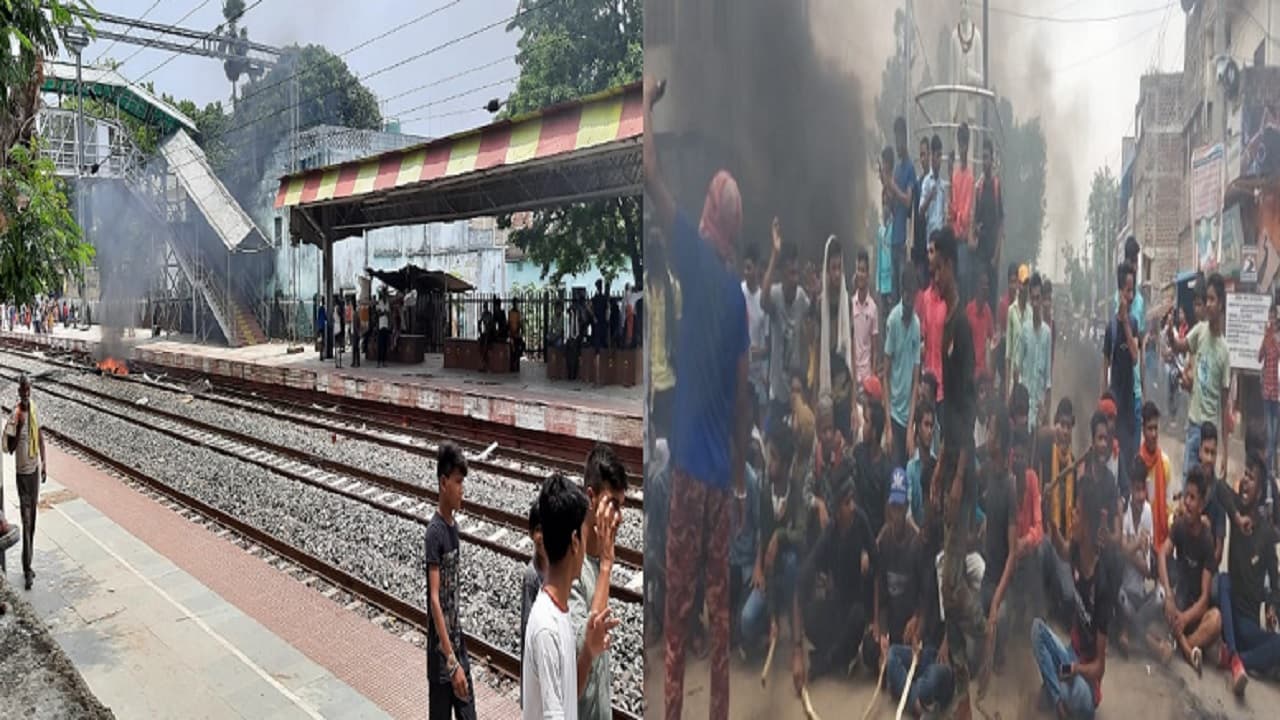 Agneepath Scheme Protest: मुंगेर में भी फैली अग्निपथ के विरोध की आग, जमालपुर रूट की कई ट्रेनें रद्द