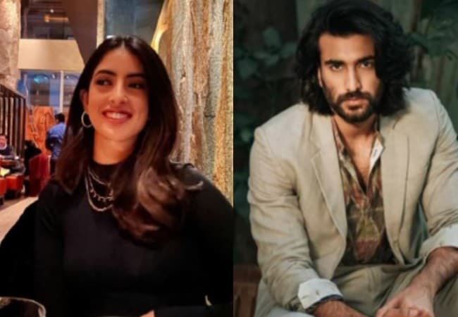 अमिताभ बच्चन की नातिन नव्या ने शेयर की ब्लैक ड्रेस में तसवीर, मिजान जाफरी ने कर डाला ये कमेंट