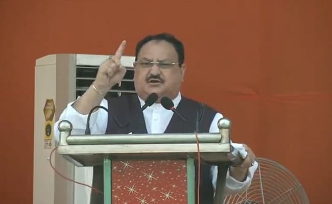 Bihar Election 2020 : नड्डा ने पूछा, समोसे में आलू तो है पार्टी के पोस्‍टर से लालू क्‍यों हैं गायब