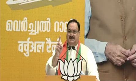 Bengal Election 2021: पूर्व बर्दवान में रोड शो में बोले जेपी नड्डा, TMC की तानाशाही सरकार के खिलाफ है ये रोड शो