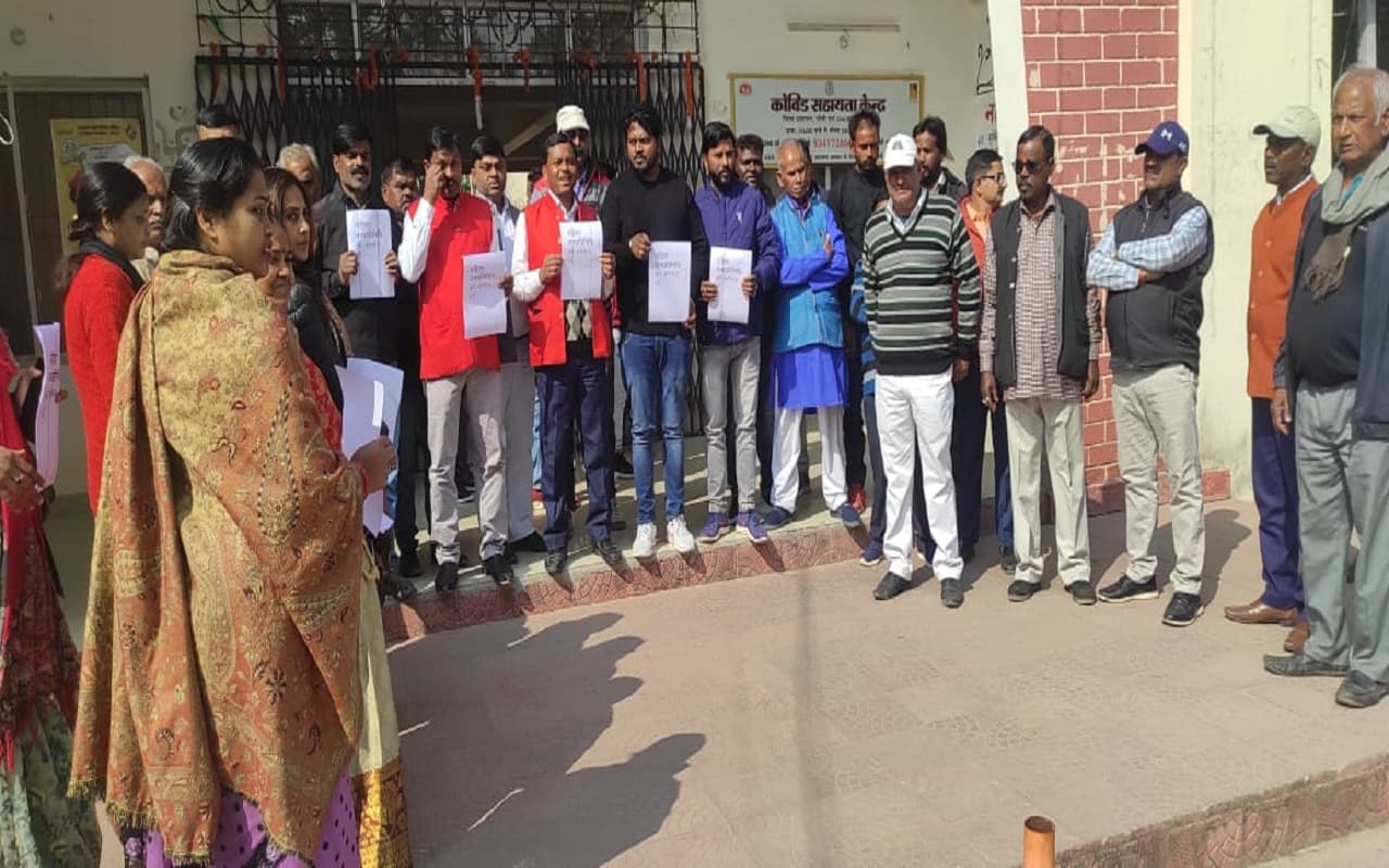 दुर्व्यवहार के खिलाफ BJP का अंचल कार्यालय घेराव, रांची के नामकुम सीओ बोले-दोबारा नहीं होगी ऐसी गलती