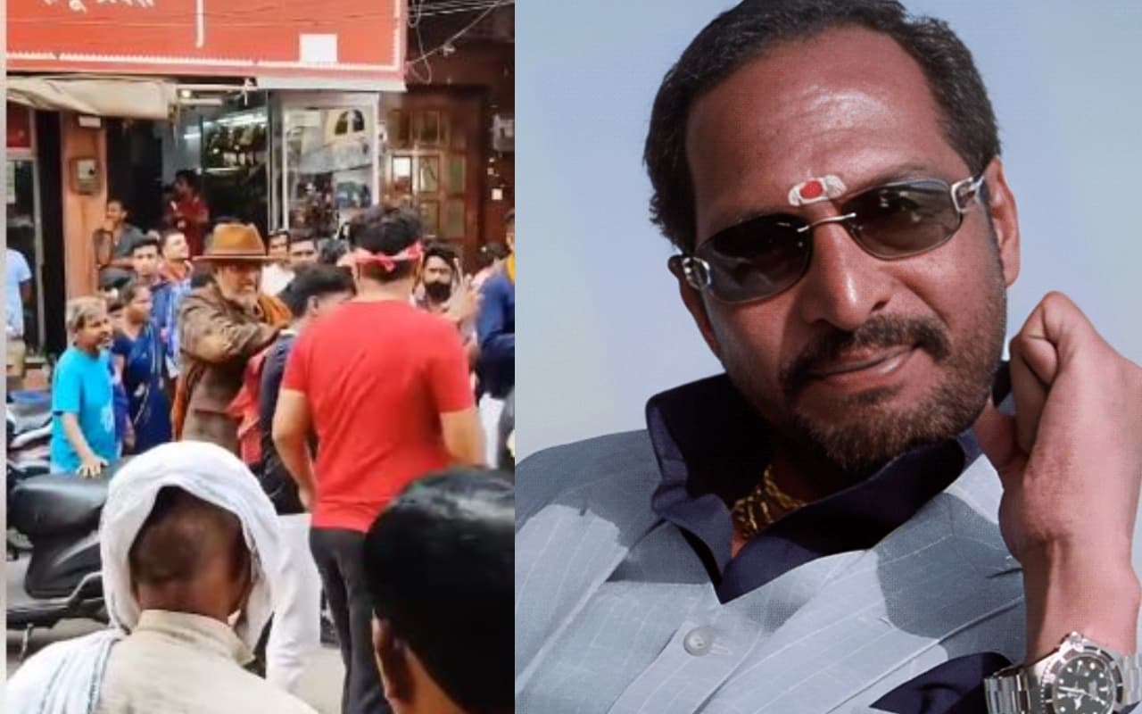 Nana Patekar ने बीच सड़क में एक फैन को जड़ दिया थप्पड़, बाद में क्रू ने गर्दन पकड़ किया बाहर, देखें VIDEO