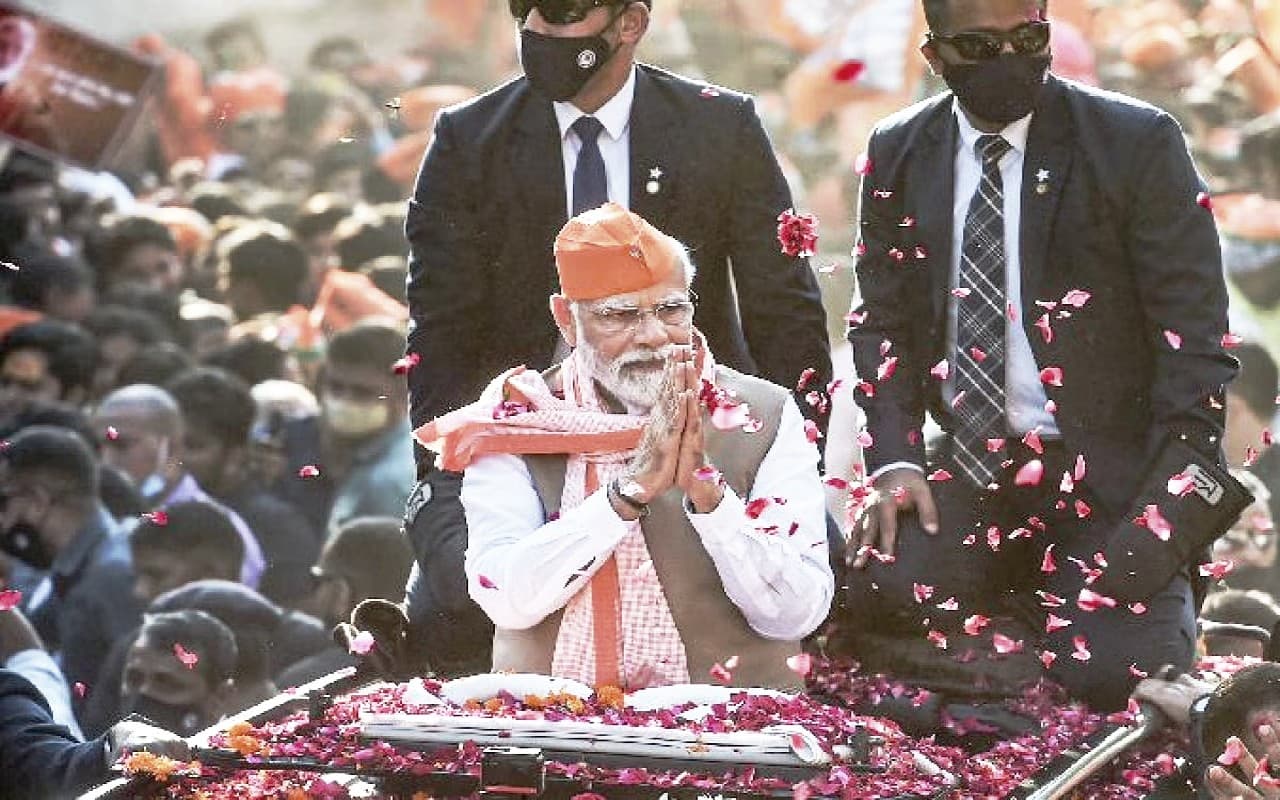 PM Modi के रोड शो पर कांग्रेस का बड़ा हमला, कहा- खोखले और नाटकीय आयोजन केवल मोदी के ढोलकियों को व्यस्त रखेंगे