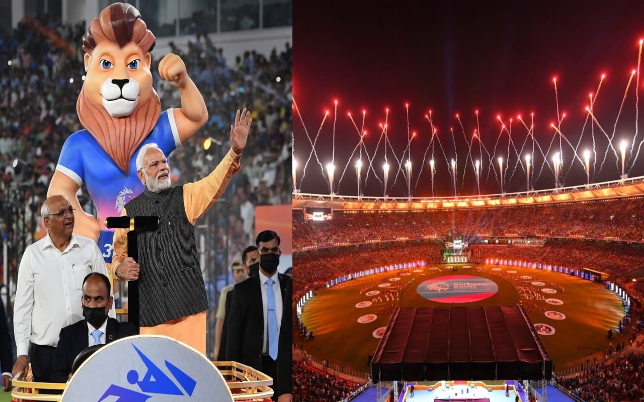 Photos: PM मोदी ने किया 36th National Games का शुभारंभ, खिलाड़ियों को दिए जीत का मंत्र