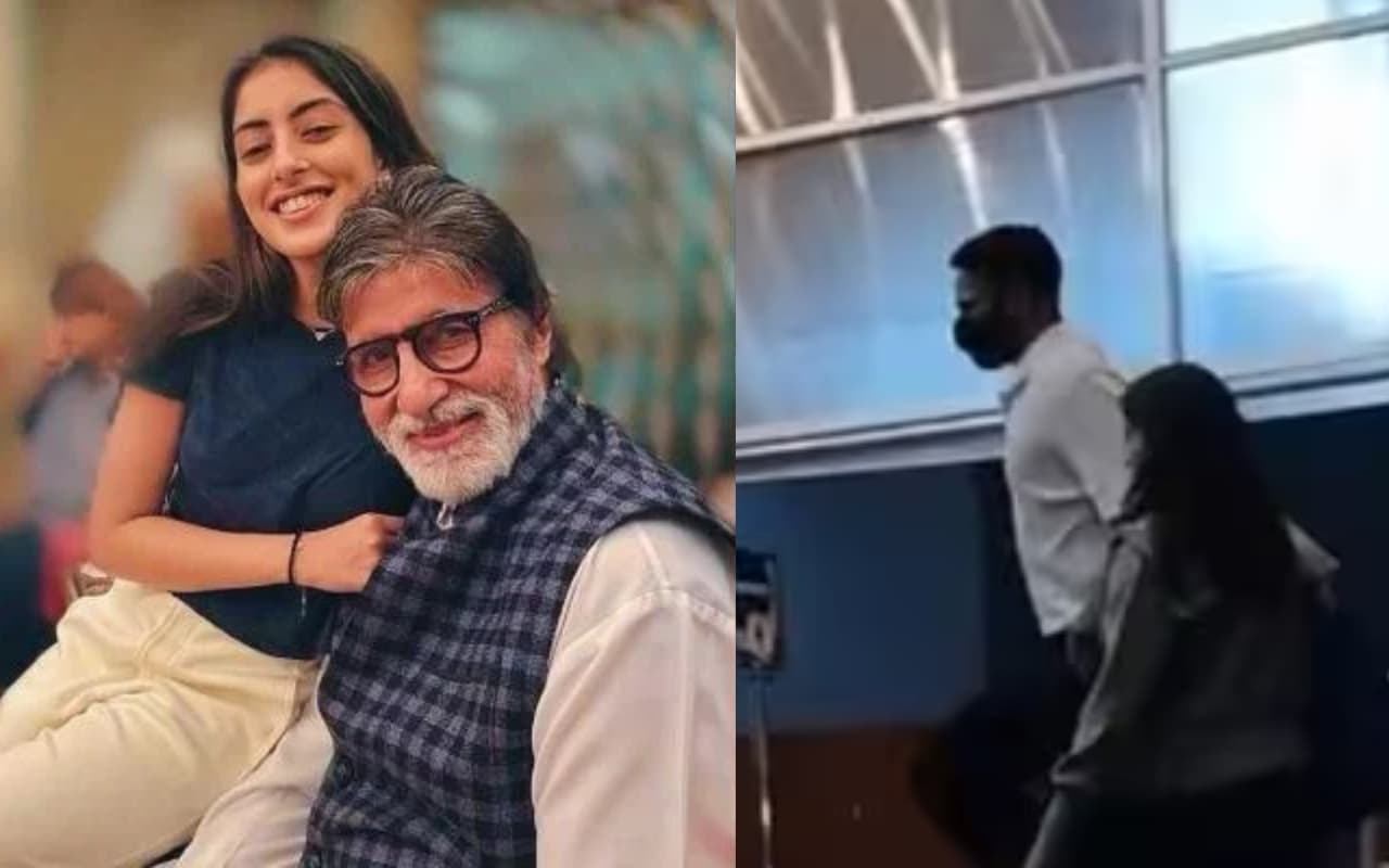 अमिताभ बच्चन की नातिन नव्या नवेली नंदा बॉलीवुड के इस एक्टर को कर रही डेट! मूवी डेट पर दोनों दिखे साथ-साथ
