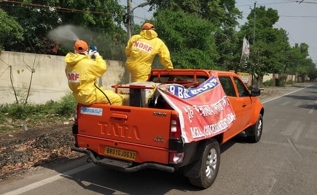 IndiaFightsCorona : NDRF ने कोरोना वायरस से निपटने के लिए बिहार में तैनात की 15 टीम