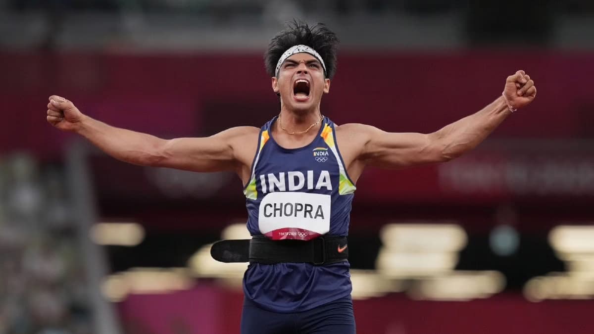 नीरज चोपड़ा का लक्ष्य अब विश्व चैंपियनशिप में गोल्ड जीतने पर, 90 मीटर का कोई दबाव नहीं नीरज चोपड़ा का लक्ष्य अब विश्व चैंपियनशिप में गोल्ड जीतने पर, 90 मीटर का कोई दबाव नहीं