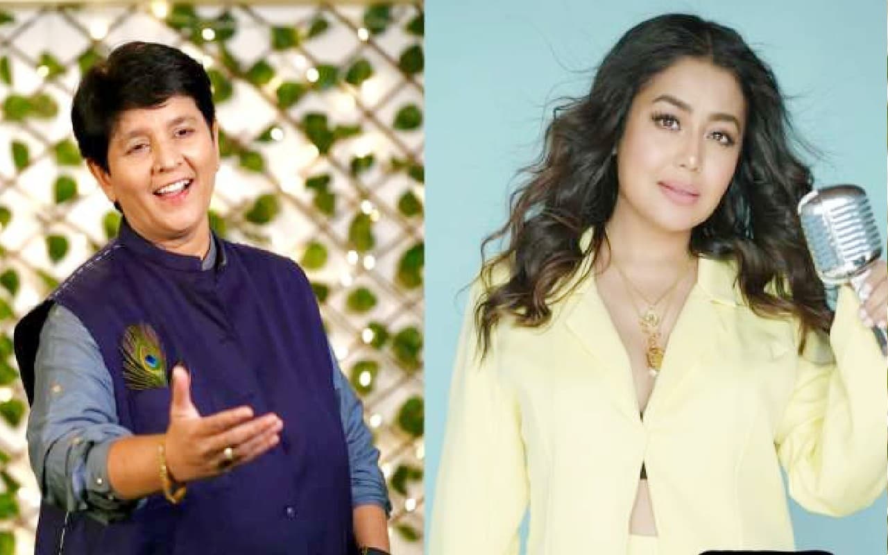 तीखी तकरार के बीच साथ नजर आई फाल्गुनी पाठक-नेहा कक्कड़, यूजर्स कंफ्यूज, बोले-सॉन्ग को फेमस करने के लिए...