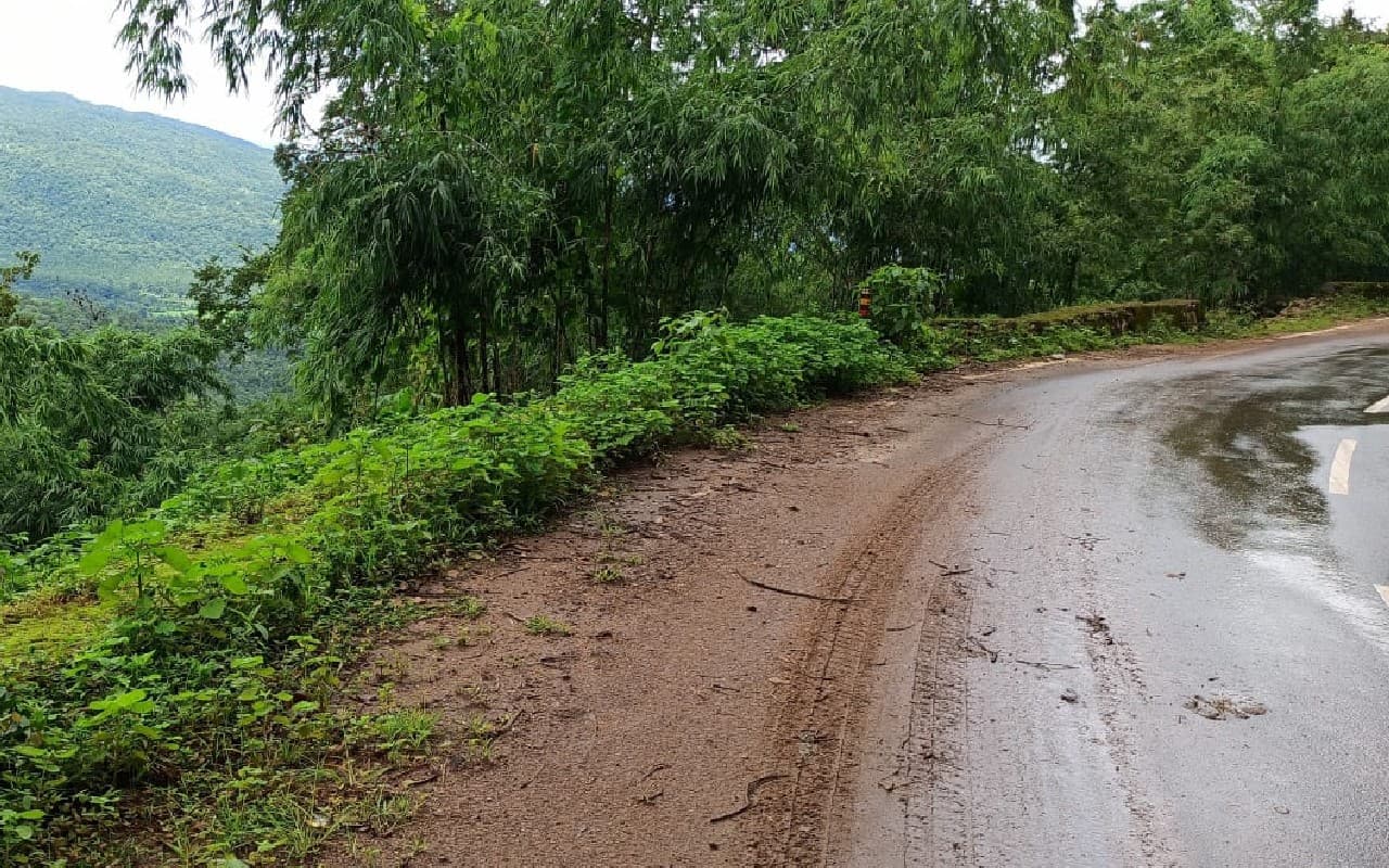 नेतरहाट घाटी में कई जगह गार्डवाल क्षतिग्रस्त, पर्यटकों की सुरक्षा के नहीं हैं इंतजाम