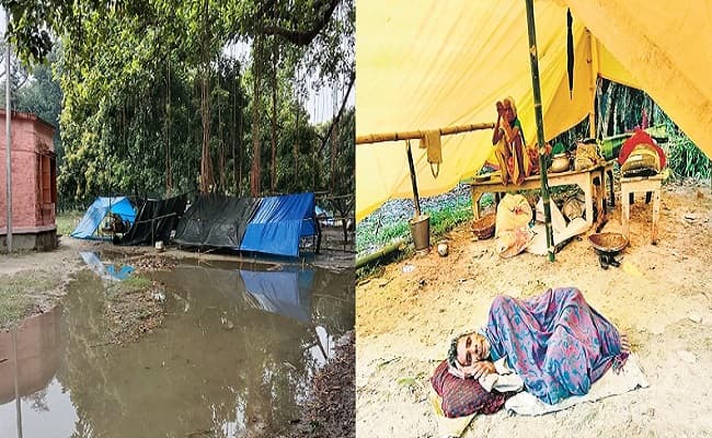 Muzaffarpur Flood: बाढ़ में 150 परिवारों का सहारा बनता 200 साल पुराना वटवृक्ष, जीवन संघर्ष का रहा गवाह