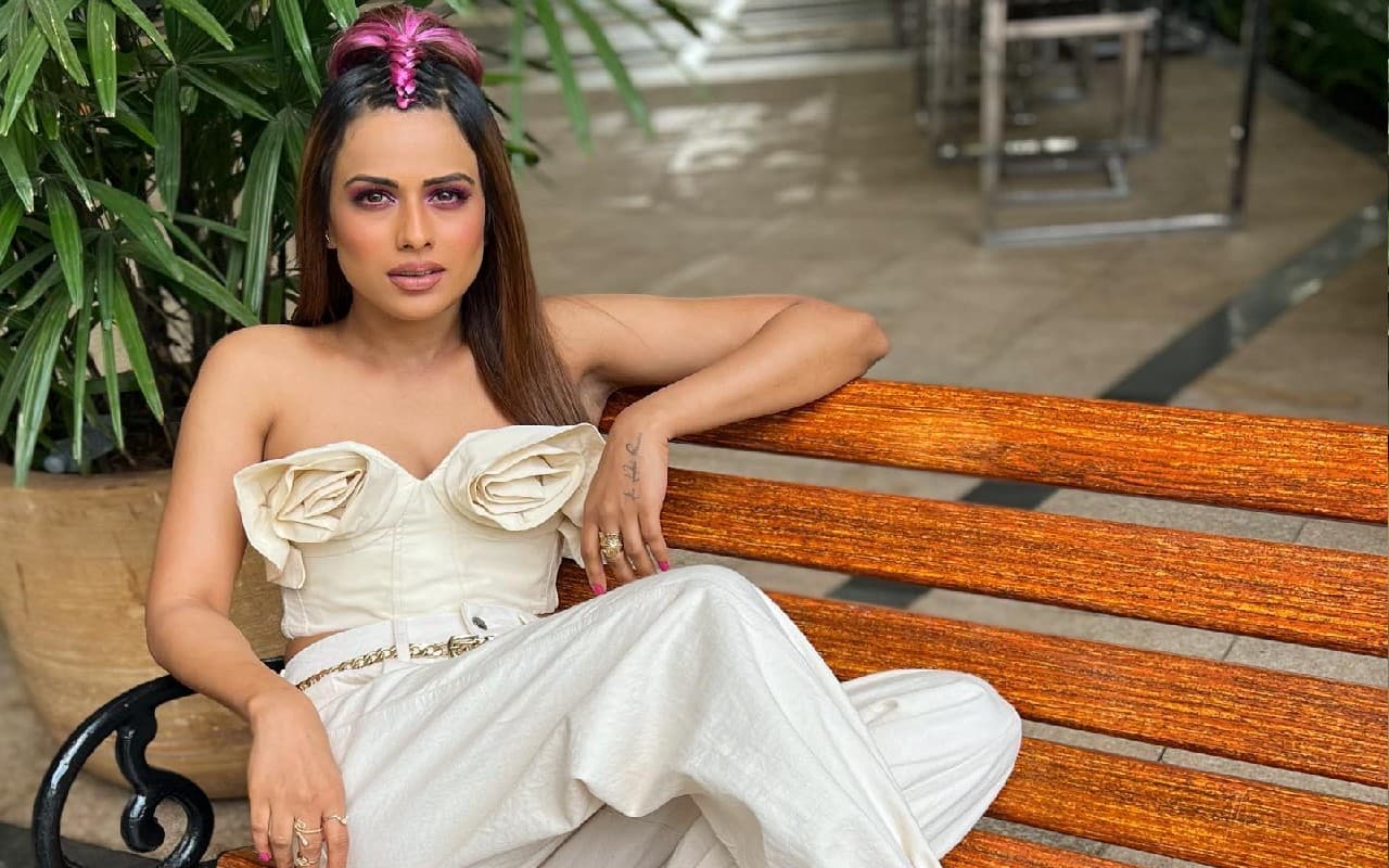 पिंक बालों में टीवी की इस नागिन ने दिखाया अपना सिजलिंग अवतार, ऑफ शोल्डर ड्रेस में दिखी हॉट