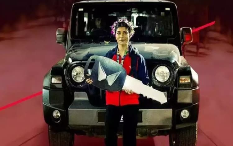 THAR Gift: निकहत जरीन को आनंद महिंद्रा ने गिफ्ट की नयी थार, गोल्डेन गर्ल ने ड्रॉप किया मर्सिडीज लेने का प्लान