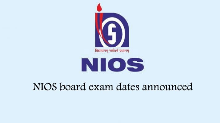 NIOS Board exam 2020: एनआईओएस ने जारी किया दसवीं और बारहवीं एग्जाम की डेटशीट