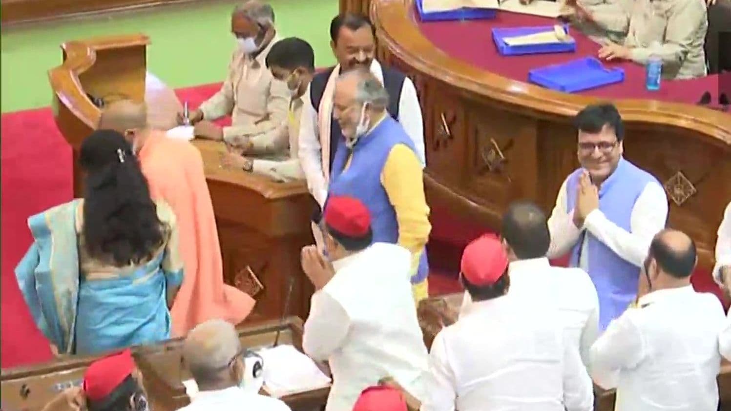 UP News: बीजेपी प्रत्याशी नितिन अग्रवाल बने यूपी विधानसभा के डिप्टी स्पीकर, सपा के नरेंद्र सिंह वर्मा को हराया