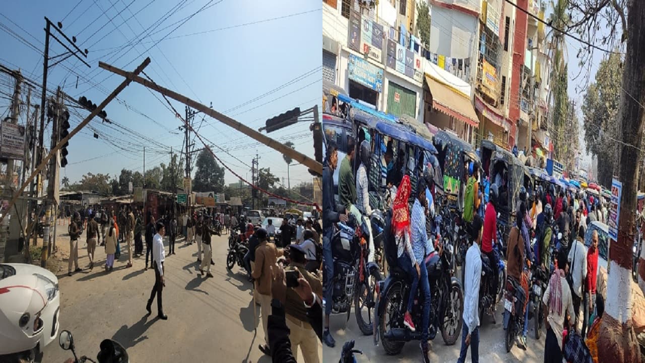 समाधान यात्रा: भागलपुर आकर CM नीतीश कुमार का बदला कार्यक्रम तो प्रशासन के छूटे पसीने, शहर में लगा महाजाम