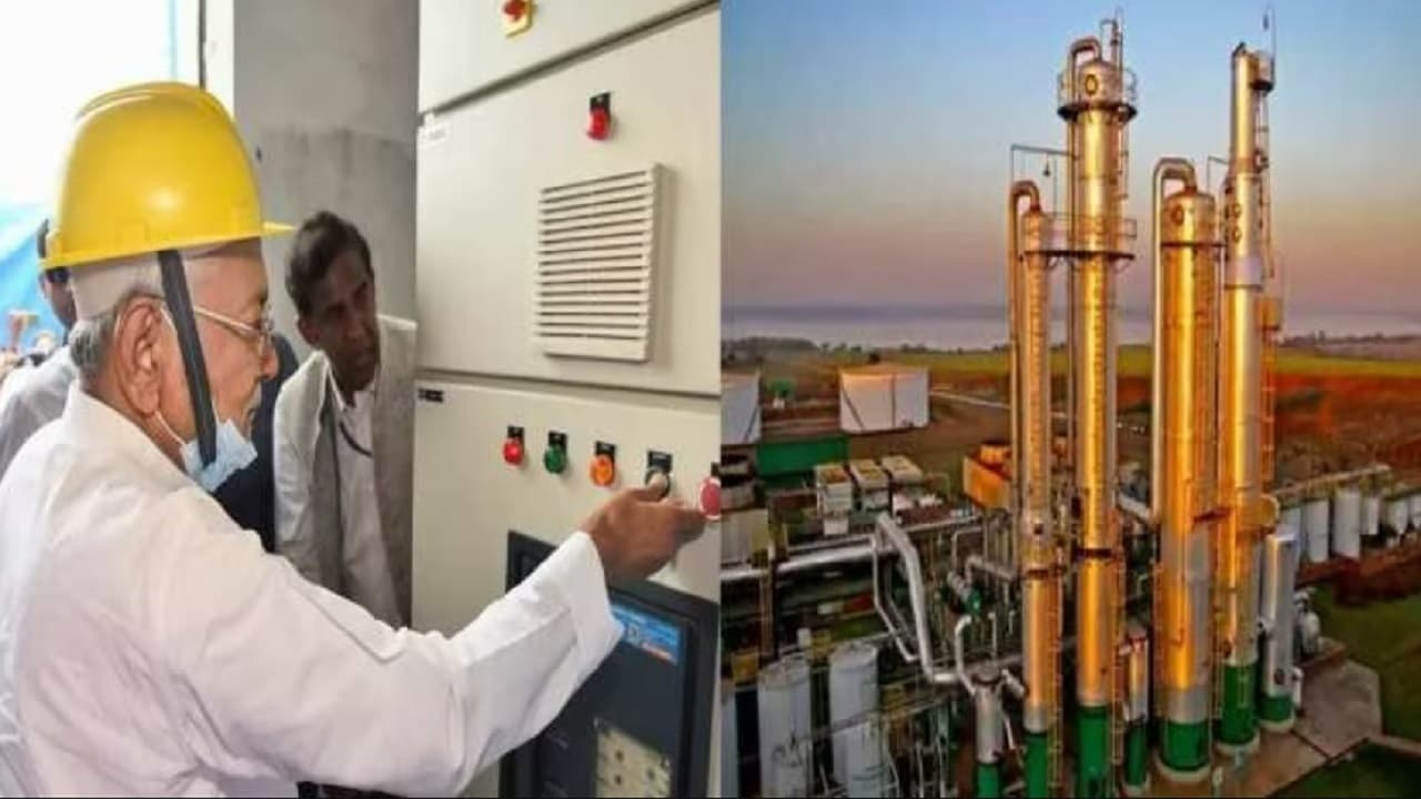 नीतीश कुमार ने किया मुजफ्फरपुर में इथेनॉल प्लांट का उद्घाटन, कहा- 1300 लोगों को मिलेगा रोजगार नीतीश कुमार ने किया मुजफ्फरपुर में इथेनॉल प्लांट का उद्घाटन, कहा- 1300 लोगों को मिलेगा रोजगार