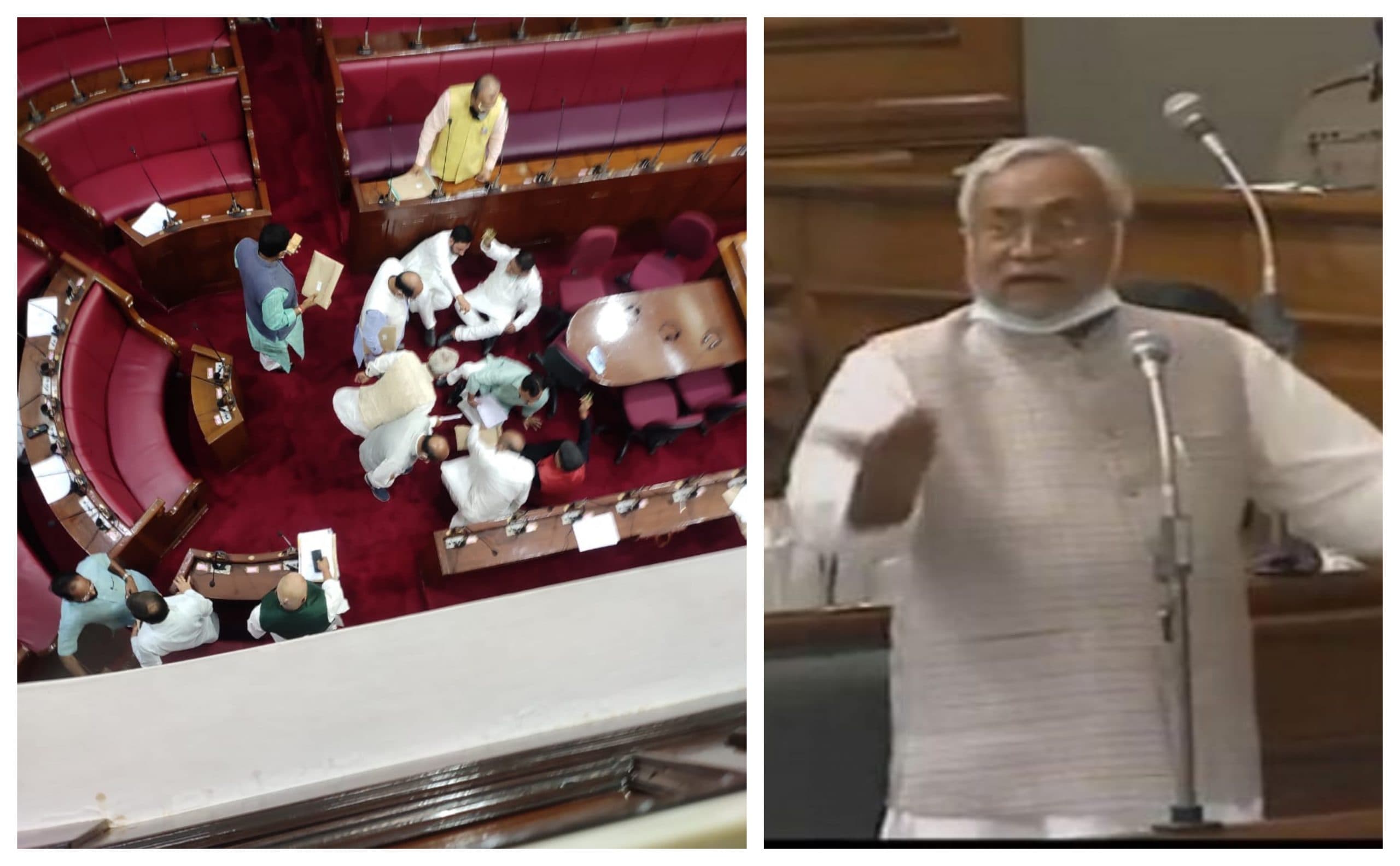 कल बिहार विधानसभा में तो आज विधान परिषद में भारी बवाल, आपस में भिड़े MLC, सीएम नीतीश बिफरे