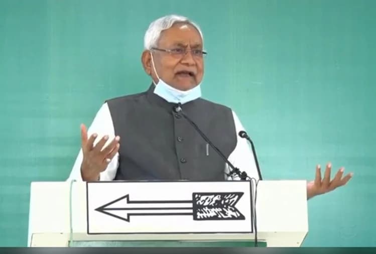 Bihar election 2020 : नीतीश ने गिनायीं अपनी सरकार की उपलब्धियां