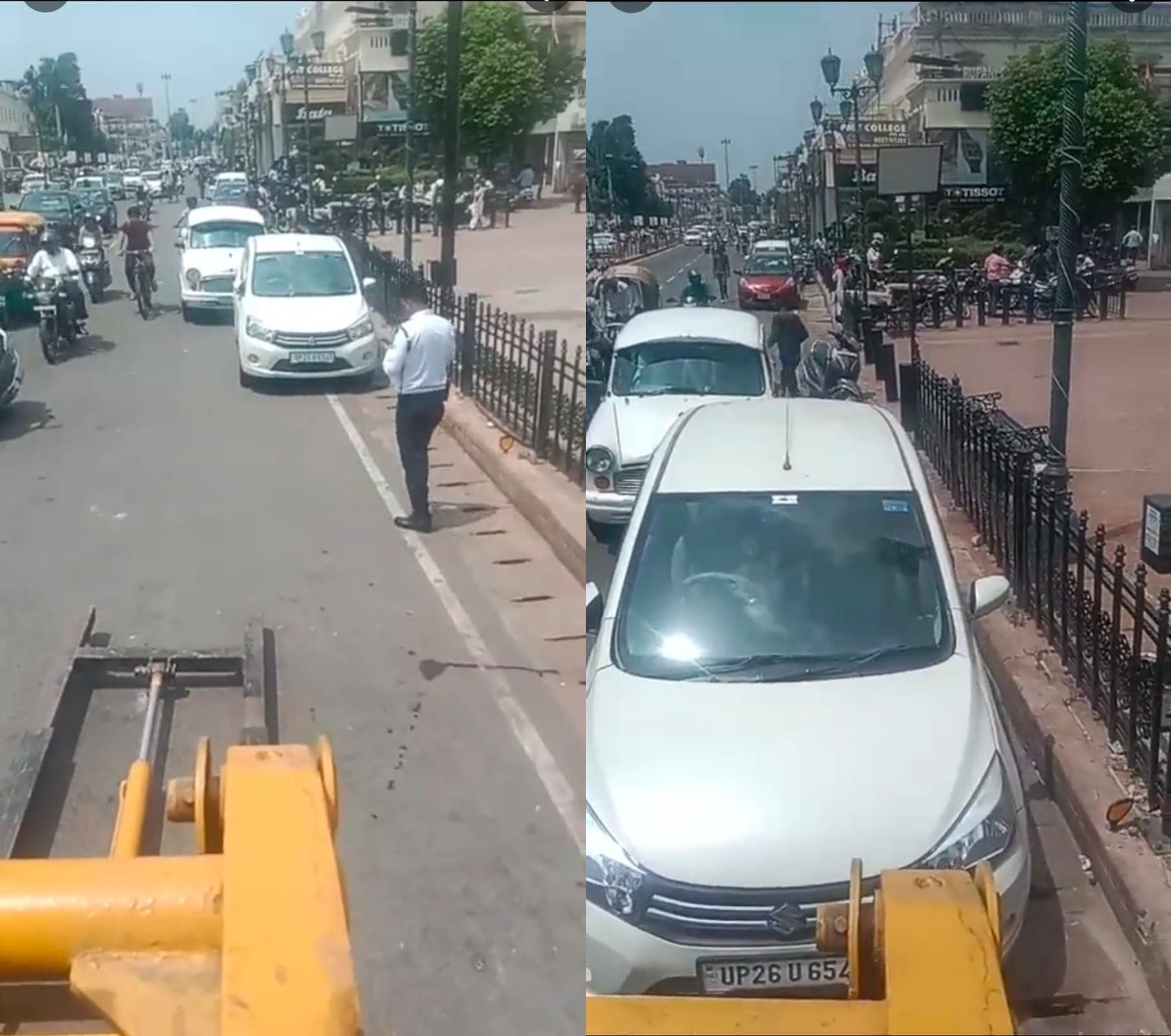 No Parking: लखनऊ की प्रमुख सड़कों के किनारे अब नो पार्किंग, जानें कहां-कहां हो सकता है चालान