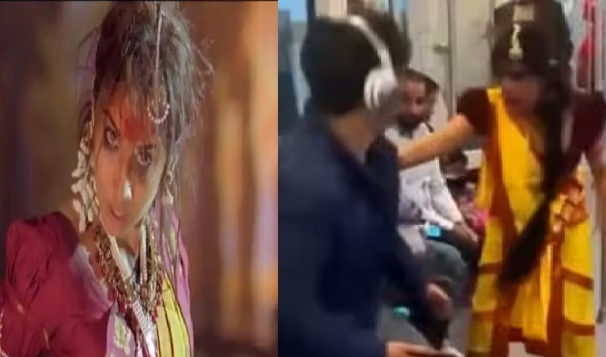 मेट्रो में फिल्म 'भूल भुलैया' की 'मंजुलिका' को देख यात्रियों के छूटे पसीने, NMRC की MD ने बताई VIDEO की सच्चाई
